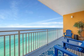 Beachfront! Lazy River, Water Park and pool overlooking Gulf! Fitness Center!